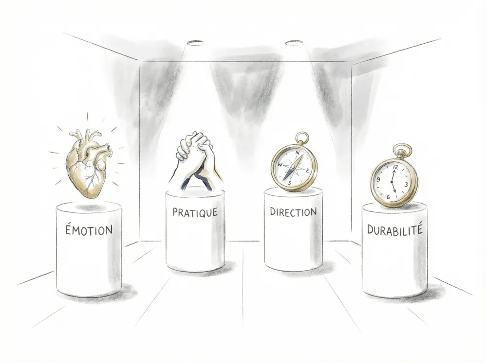 Illustration convictions pédagogiques URTAM : apprentissage par l'expérience et l'émotion