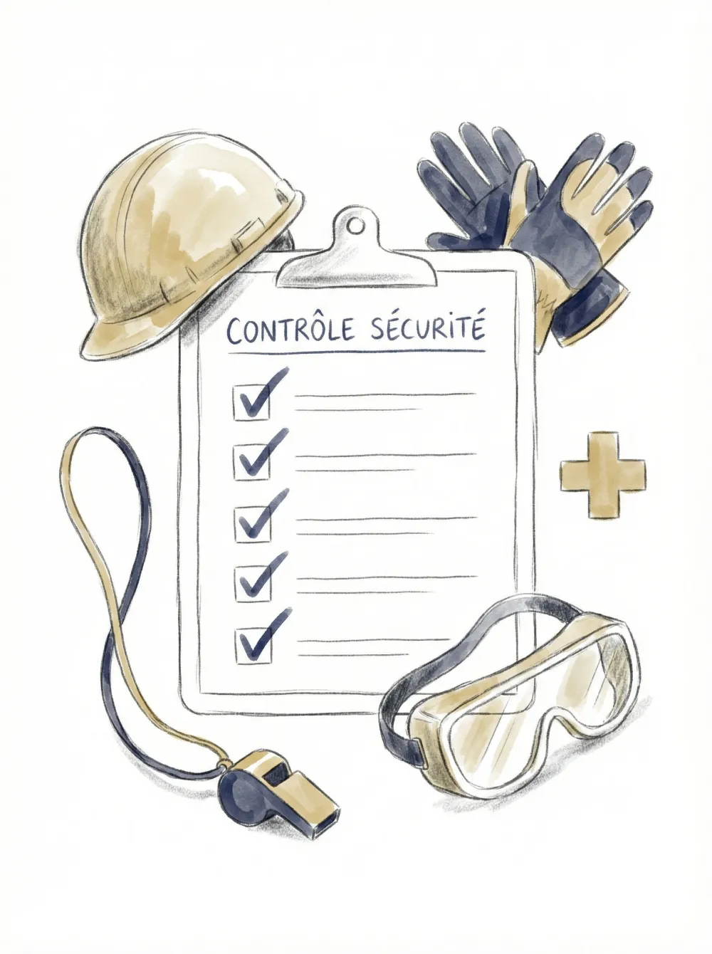 Aperçu checklist flash sécurité 5 minutes